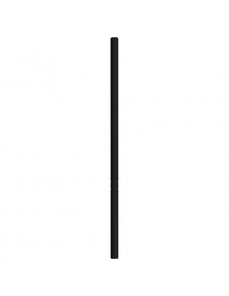 Testiera in Metallo Nero 107 cm