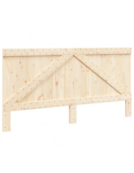Testiera 200x104 cm in Legno Massello di Pino