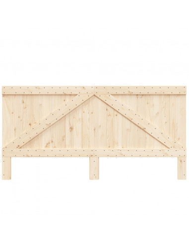 Testiera 200x104 cm in Legno Massello di Pino