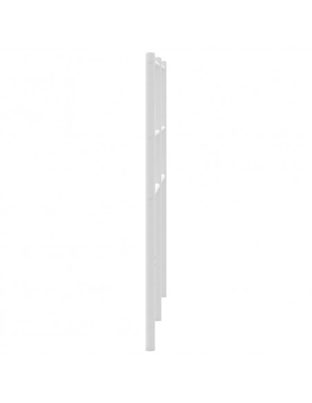 Testiera in Metallo Bianco 150 cm