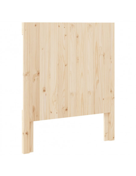 Testiera 90x104 cm in Legno Massello di Pino
