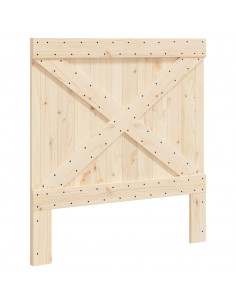 Testiera 100x104 cm in Legno Massello di Pino 2