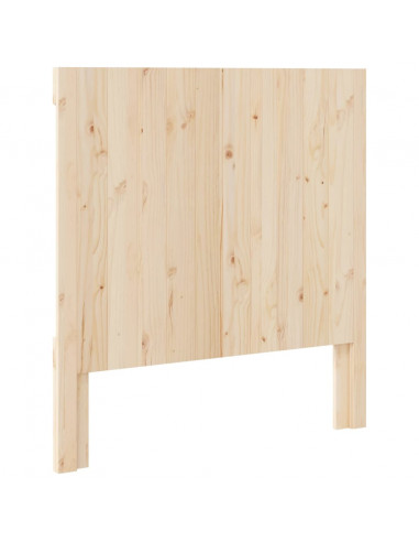 Testiera 100x104 cm in Legno Massello di Pino