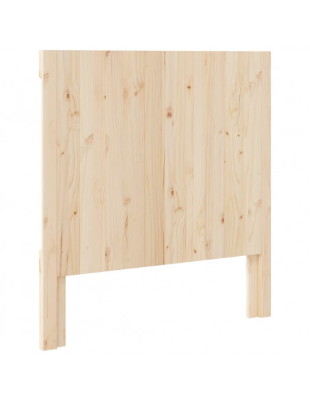 Testiera 100x104 cm in Legno Massello di Pino