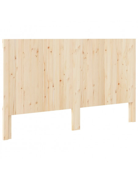 Testiera 180x104 cm in Legno Massello di Pino