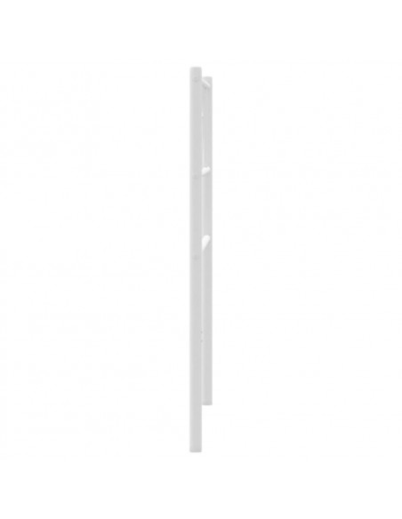 Testiera in Metallo Bianco 80 cm