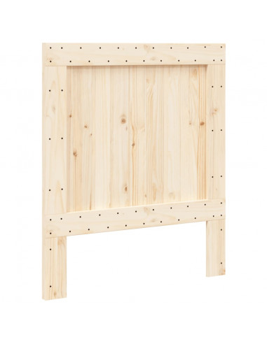 Testiera 80x104 cm in Legno Massello di Pino