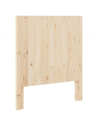 Testiera 80x104 cm in Legno Massello di Pino