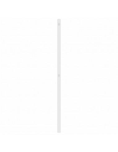 Testiera in Metallo Bianco 160 cm