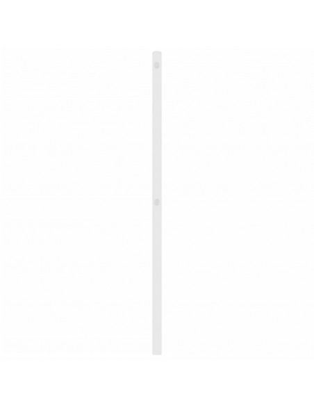 Testiera in Metallo Bianco 160 cm