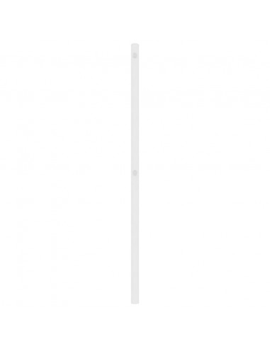 Testiera di Ricambio in Metallo Bianco 180 cm