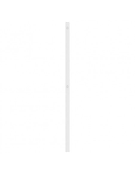 Testiera in Metallo Bianco 180 cm