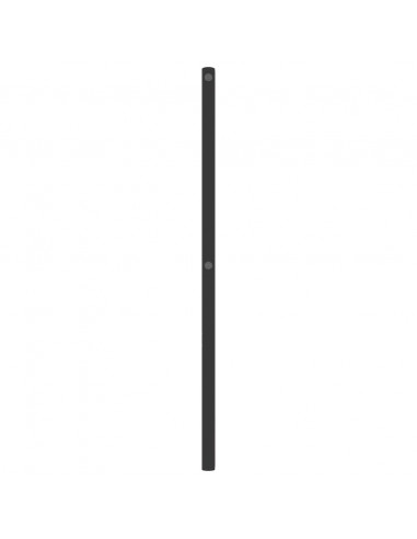 Testiera in Metallo Nero 75 cm