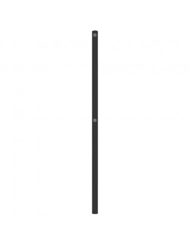 Testiera in Metallo Nero 90 cm