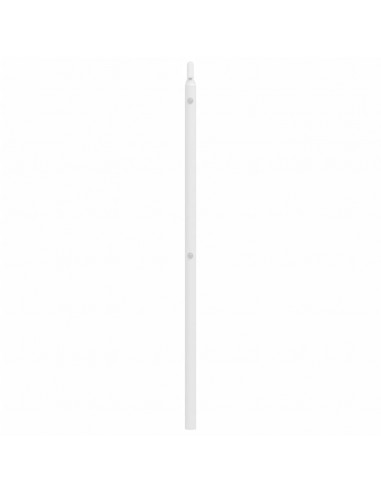 Testiera in Metallo Bianco 193 cm