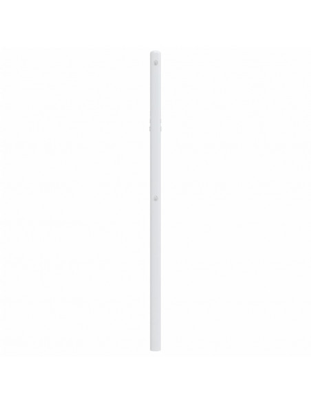 Testiera in Metallo Bianco 80 cm