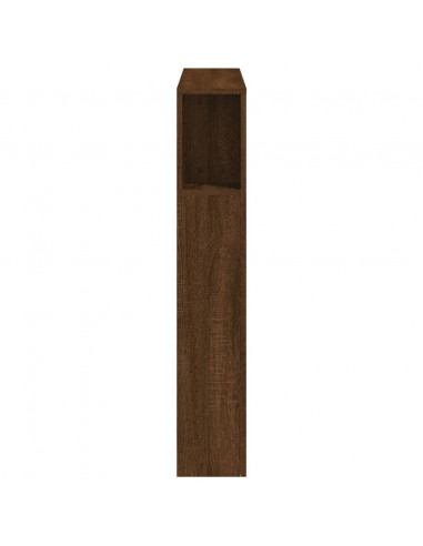 Testiera LED Rovere Marrone 100x18,5x103,5 cm Legno Multistrato