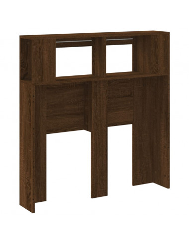 Testiera LED Rovere Marrone 100x18,5x103,5 cm Legno Multistrato