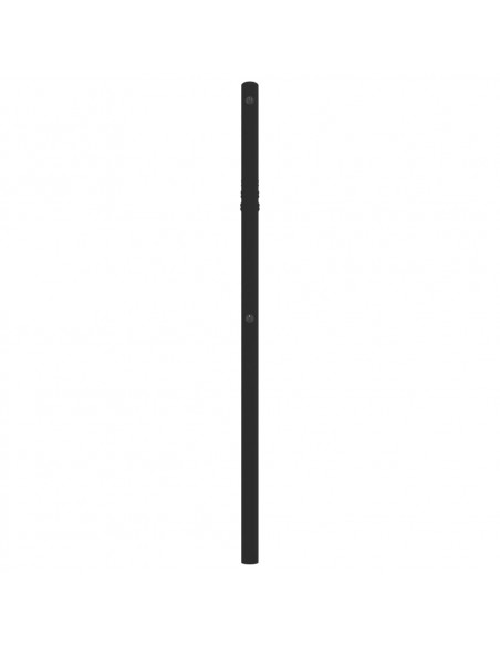 Testiera in Metallo Nero 75 cm