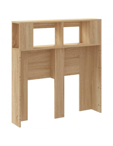 Testiera LED Rovere Sonoma 100x18,5x103,5 cm Legno Multistrato