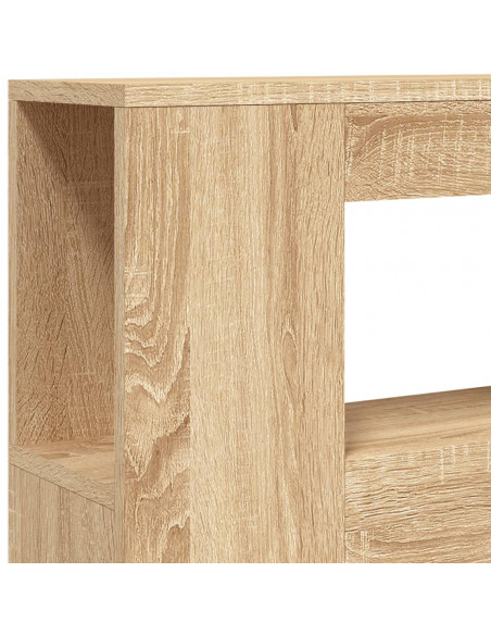 Testiera LED Rovere Sonoma 100x18,5x103,5 cm Legno Multistrato