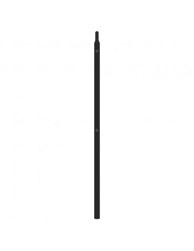 Testiera in Metallo Nero 193 cm