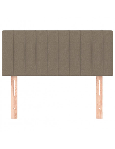 Testiera Tortora 90x5x78/88 cm in Tessuto