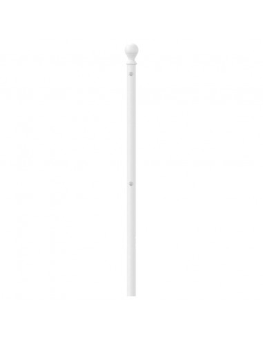 Testiera in Metallo Bianco 100 cm