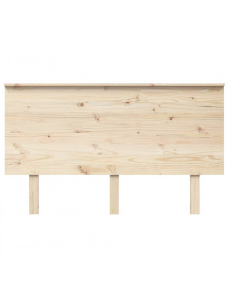 Testiera per Letto 139x6x82,5 cm Legno Massello di Pino