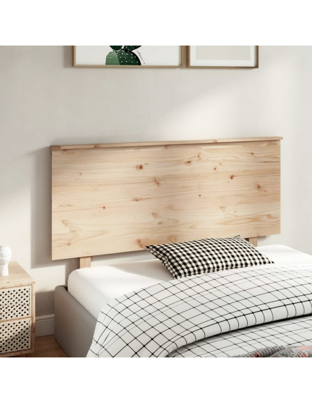 Testiera per Letto 139x6x82,5 cm Legno Massello di Pino