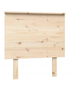 Testiera per Letto 79x6x82,5 cm Legno Massello di Pino 2