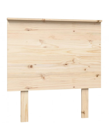 Testiera per Letto 79x6x82,5 cm Legno Massello di Pino