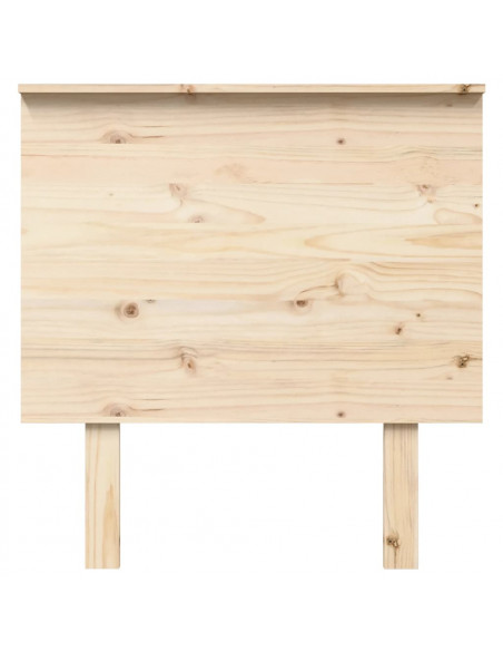 Testiera per Letto 79x6x82,5 cm Legno Massello di Pino