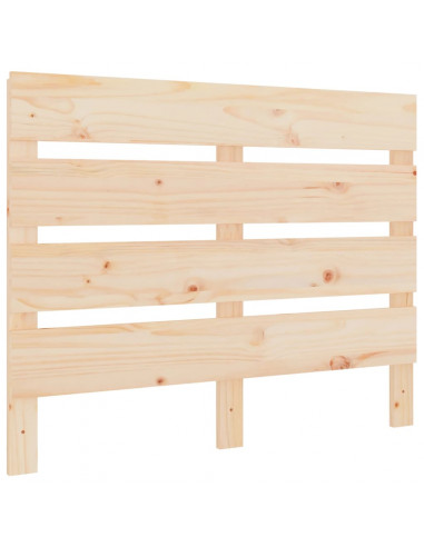 Testiera per Letto 90x3x80 cm in Legno Massello di Pino