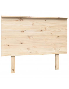 Testiera per Letto 104x6x82,5 cm Legno Massello di Pino 2