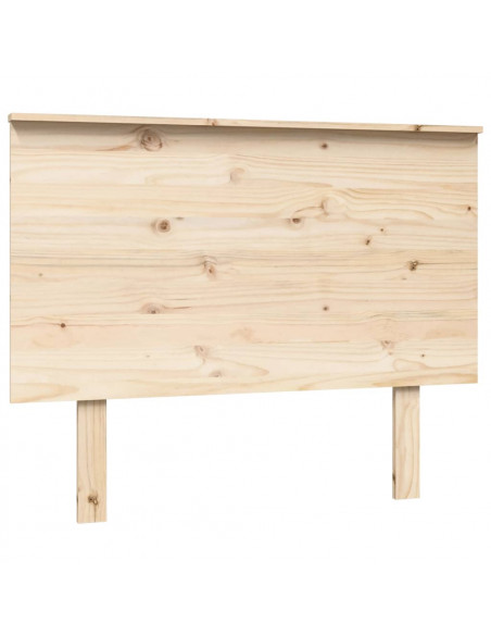 Testiera per Letto 104x6x82,5 cm Legno Massello di Pino