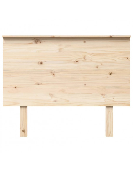 Testiera per Letto 104x6x82,5 cm Legno Massello di Pino