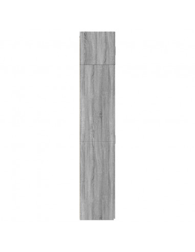 Armadietto Grigio Sonoma 70x42,5x225 cm in Truciolato