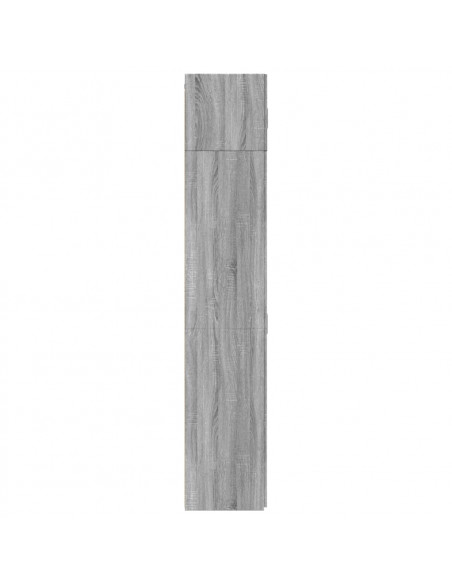 Armadietto Grigio Sonoma 70x42,5x225 cm in Truciolato