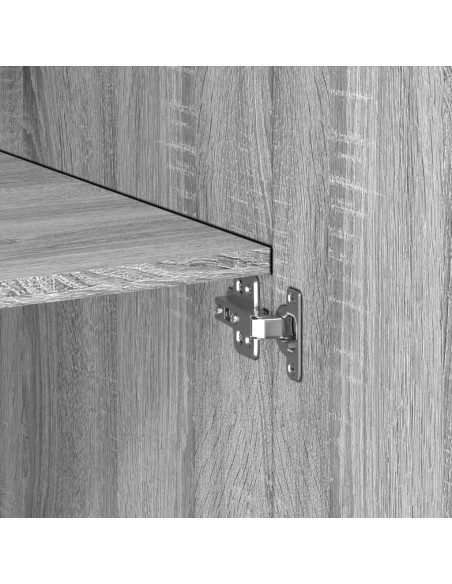 Armadietto Grigio Sonoma 70x42,5x225 cm in Truciolato