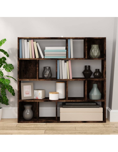 Libreria/Divisorio Rovere Fumo 105x24x102 cm
