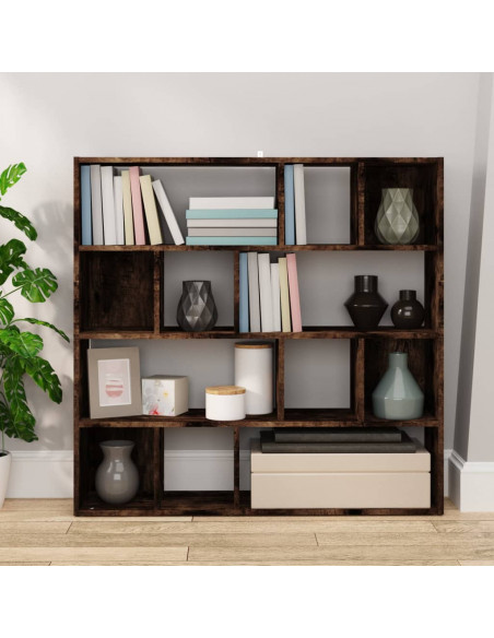 Libreria/Divisorio Rovere Fumo 105x24x102 cm