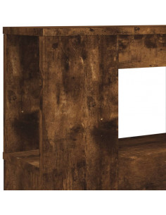 Testiera LED Rovere Fumo 200x18,5x103,5 cm Legno Multistrato 2