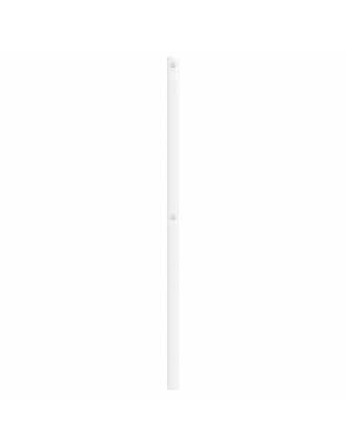 Testiera in Metallo Bianco 80 cm