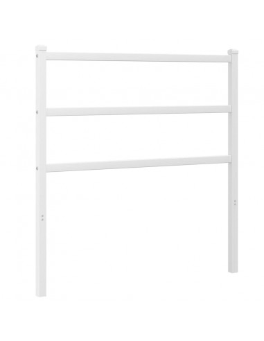 Testiera in Metallo Bianco 90 cm