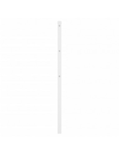 Testiera in Metallo Bianco 90 cm