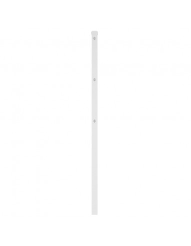 Testiera in Metallo Bianco 75 cm