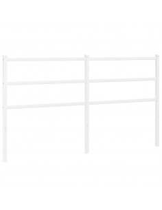 Testiera in Metallo Bianco 160 cm 2