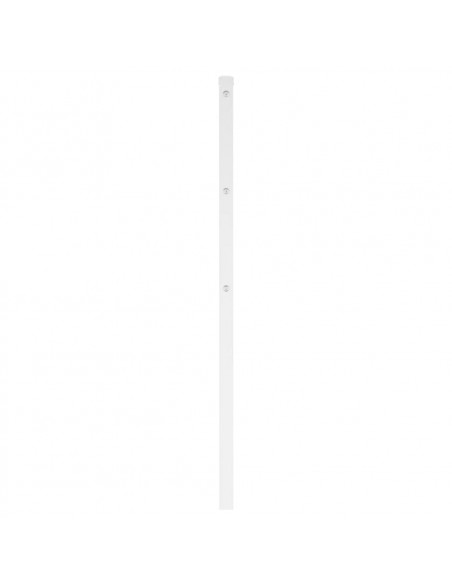 Testiera in Metallo Bianco 140 cm