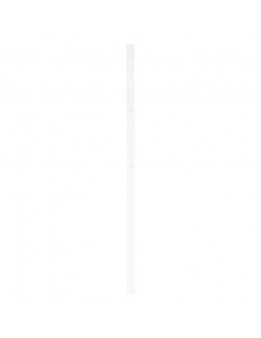 Testiera in Metallo Bianco 193 cm